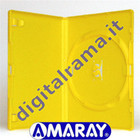 27 Hüllen Amaray Box für CD/DVD Single Gelb Hohe Qualität E Widerstand