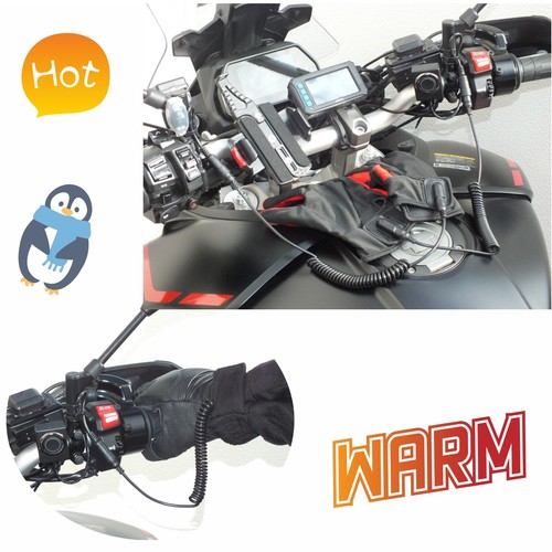 Electric Heating Gloves, Inner Heater, 12V Gloves, Motorcycle Gloves, Winter... - Picture 2 of 9