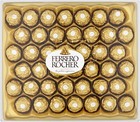 Ferrero Rocher Pralines, Chocolate Gift, Christmas Chocolate, Box of 42 (525g)