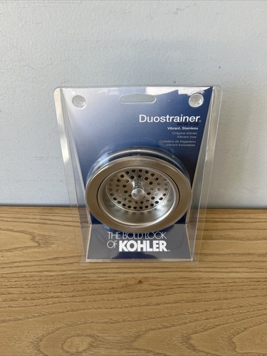 KOHLER R8799-C-VS Duostrainer 4-1/2” Sink Strainer Vibrant Stainless - Picture 1 of 2