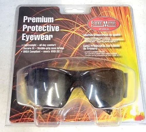 Fiber-Metal FMX Premium PPE Protective Work Eyewear Safety Cheap Glasses - NEW - Picture 1 of 2