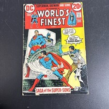 WORLD'S FINEST #215 (1973) 1st Appearance of the Super Sons, Nick Cardy, DC