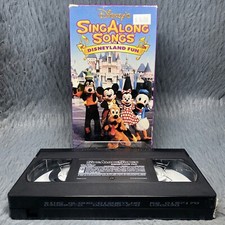 Disneys Sing Along Songs - Disneyland Fun: Its a Small World VHS 1993 Classic