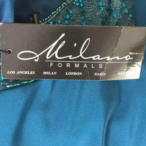 Milano Formals Damenkleid E2032 türkis Größe 8p - Bild 11 von 12