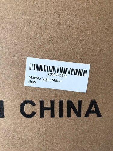 Faux  Marble Nightstand/Side-table - Picture 7 of 7