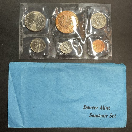 Denver mint 1994 souvenir set with large medal and envelope - Picture 4 of 4