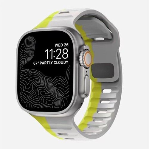 3 PACK 49mm Sport For Apple Watch Series 9 8 7 SE 6 5 Ultra Strap Band Silicone - Picture 10 of 12