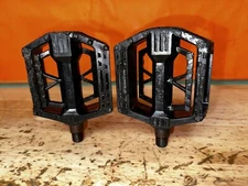 1986 VP-301 Style 1/2" Pedals Black Old School BMX Haro Group 1 Mongoose M1