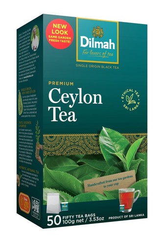 Dilmah Ceylon Tea Single Origin Pure Black Tea Premium Quality 25/50/100 TeaBags - Bild 7 von 8
