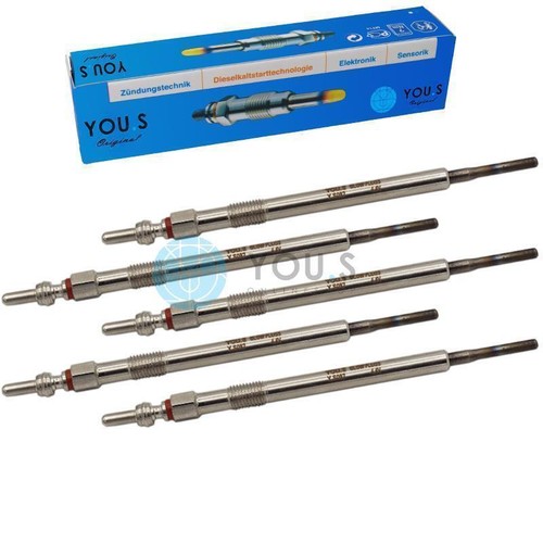5 Piece You.S Original Glow Plugs for Volvo XC60 XC90 I 2.4 D D3 D5