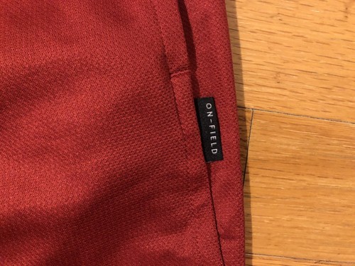 New M Nike Oklahoma Sooners Dri-Fit Mesh Crimson Red On Field Shorts AR6899-613 - Picture 5 of 9