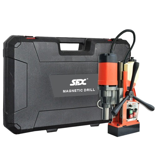 Pressa per trapano magnetico portatile SFX pressa per perforazione forza magnetica industriale 110 V - Foto 3 di 14