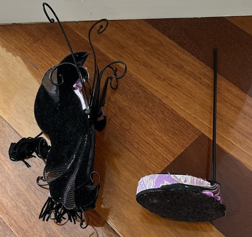 VENETIAN MASK PURPLE JEWELLERY DISPLAY DISH - Picture 6 of 7