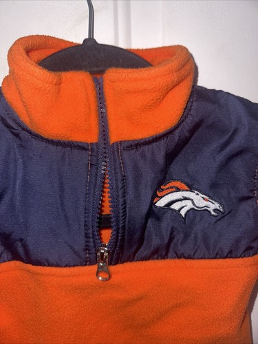 Denver Broncos Fleece Pullover Size 12 Months - Picture 2 of 4