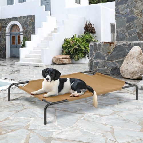 Elevated Dog Beds 49" Cooling Waterproof Raised Pet Camping Bed Breathable Mesh - Picture 4 of 11
