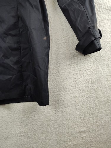 Roz Ali Women Jacket Small Black 100%Polyester Double Breasted Belted Blazer Fit - Picture 14 of 18