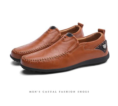 Herren Freizeitschuhe Sommer Slipper Halbschuhe Mokassins Atmungsaktiv Fahrschuhe - Bild 19 von 30