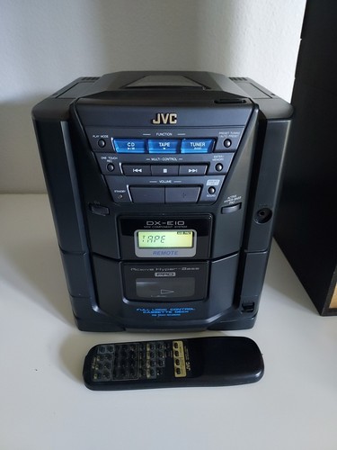 JVC DX-E10 CD/TUNER/CASSETTE HIFI STEREO AUDIO SYSTEM - Picture 9 of 9