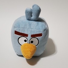 Angry Birds Space Ice Cube Plush 7" Stuffed Animal Commonwealth Rovio No Sound