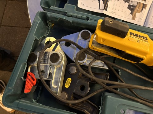 rems pressmaschine power press e 3 pressbacken presszangen v m paßt auch zu se - Bild 3 von 5