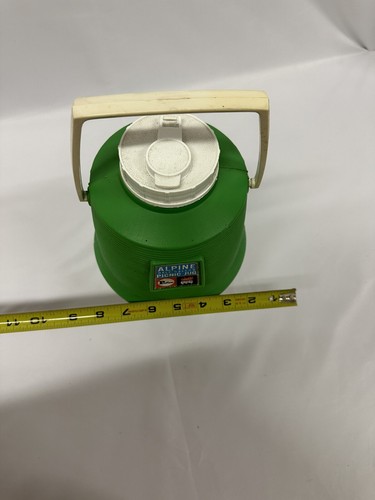 Alpine Half Gallon Picnic Jug - Poloton - Green - Vintage - Picture 6 of 7