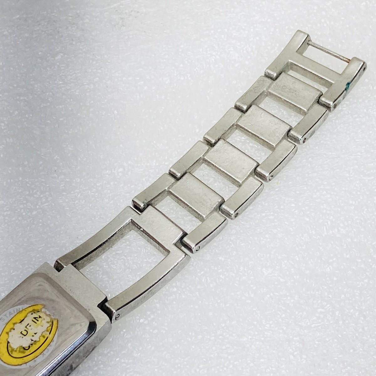 Ralph Sabini Fuchsia Rose Red Wrist Watch Rectangle Silver New Battery VGUC eBay
