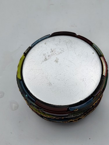 Art Trinket Jewelry Box, Round Domed. - Picture 7 of 9