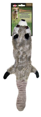 Skinneeez Forest Series Raccoon Dog Toy Gray, Regular* - Picture 2 of 6