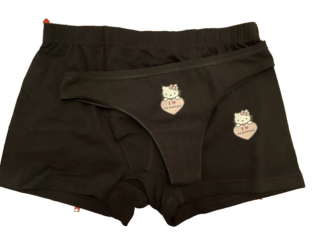 Hello Kitty Negro Medias para Mujeres