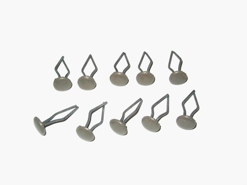 TEN COWL PANEL FASTENERS FOR CHRYSLER-DESOTO-DODGE 1956-60/PLYMOUTH 1951-60 - Picture 1 of 2