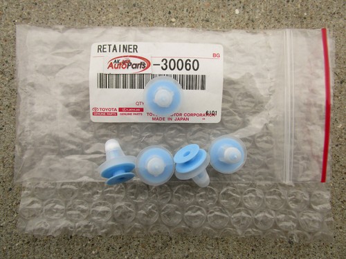 81-89 TOYOTA LAND CRUISER FJ60 INTERIOR DOOR PANEL TRIM RETAINER CLIP QTY 5 NEW - Picture 2 of 2