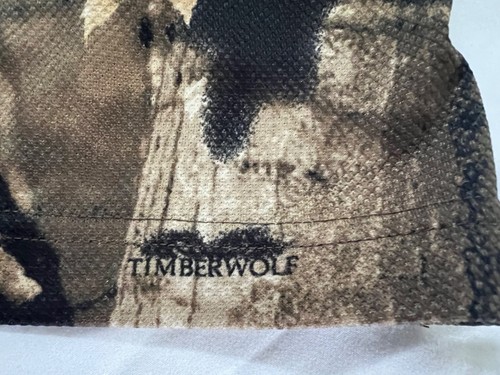 🆕COLUMBIA PHG TIMBERWOLF MANGA LARGA Polo CAMUFLAJE, Hombre’s MEDIANO NUEVO SIN ETIQUETAS - Imagen 6 de 21