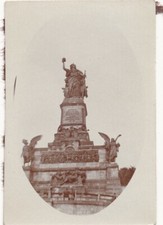 Foto, Schifffahrt m.d. Raddampfer Rheintreue, Niederwalddenkmal, 1926, 5026-446