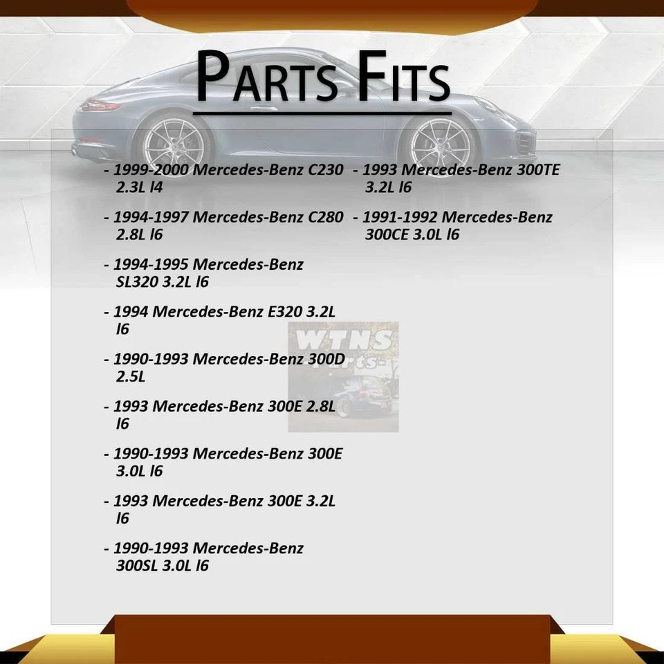 Conjunto de juntas CV traseras 2x para Mercedes-Benz C230 1999-2000 2,3 L Foto 2 de 3