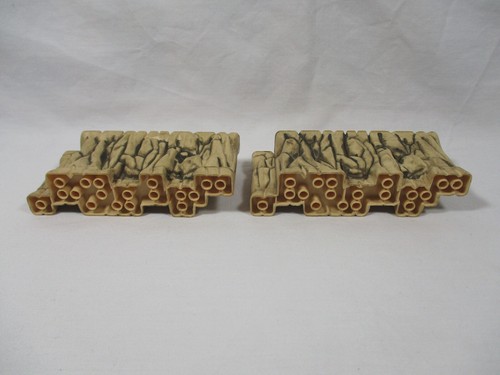 Mega Bloks Dragons Krystal Wars Pirates Parts Stone Wall Terrain Pieces x 2 - Picture 4 of 6