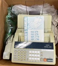 Brother IntelliFax 1270 Fax Phone & Copier With Manual, pre-owned