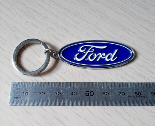 Ford Keyring - Ranger, Everest, Falcon, Focus - Metal Key Chain Keyring - Picture 2 of 4