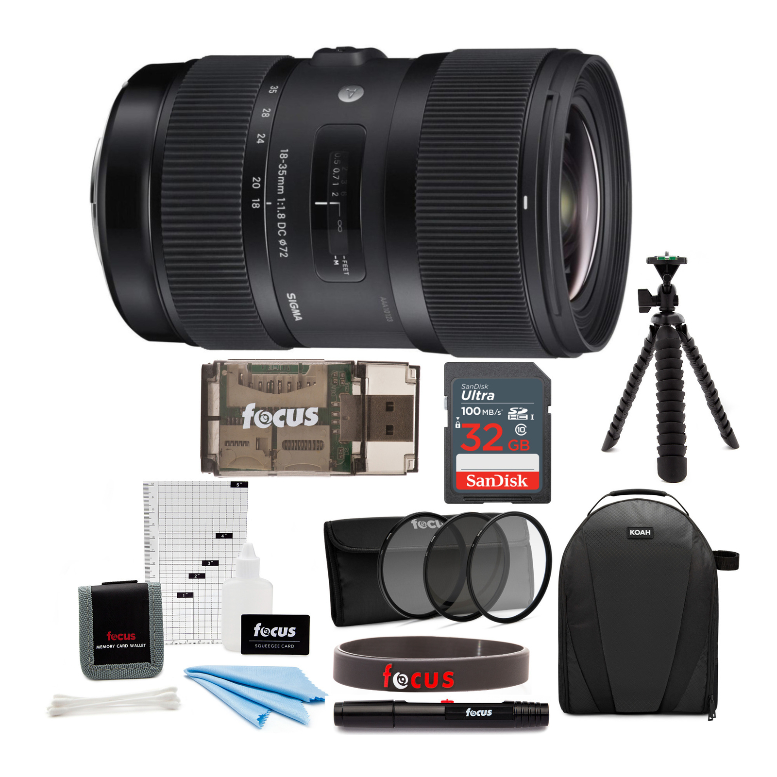 Объектив Sigma 18-35mm f/1.8 DC HSM Art для комплекта цифровых зеркальных фотокамер Canon