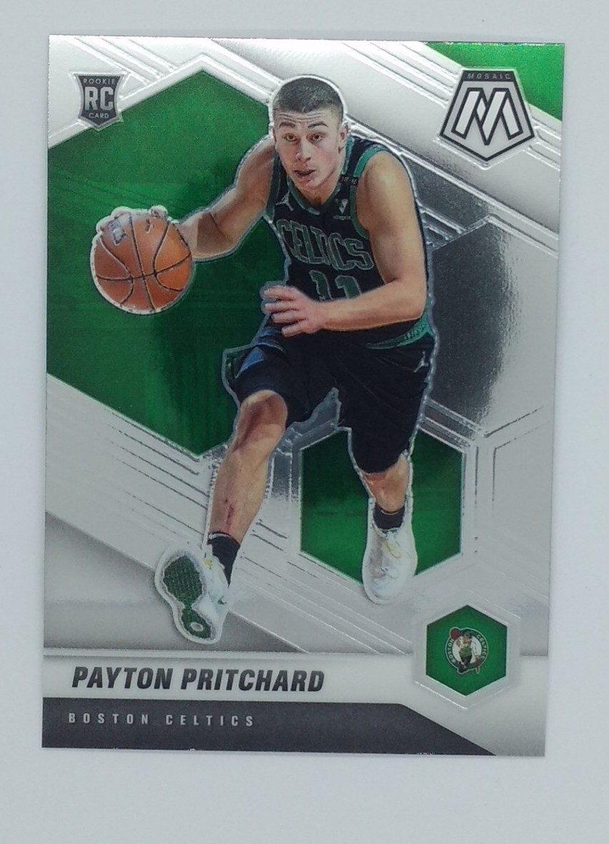 2020-21 Panini Mosaic Payton Pritchard Rookie RC #210, Boston Celtics