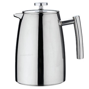 3 Cup Stainless Steel Double Wall Cafetiere French Press Coffee Pot Maker Jug eBay