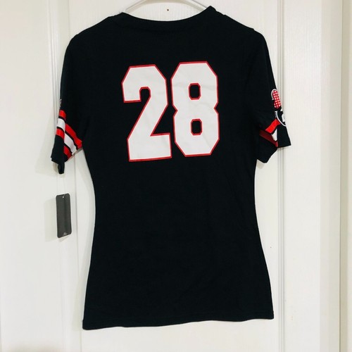 T-shirt donna Disney Minnie Mouse #28 pois manica corta nera media nuova con etichetta - Foto 6 di 6