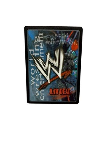 2004 Comic Images WWE Raw Deal Divas Overload F-U #111 Cena UR Foil [Played] - Picture 2 of 2