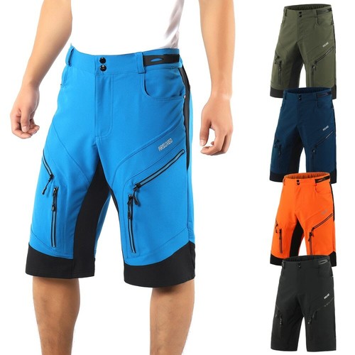 Summer Men's Cycling Shorts Breathable MTB Riding Road Mountain Bike Short - Picture 1 of 18