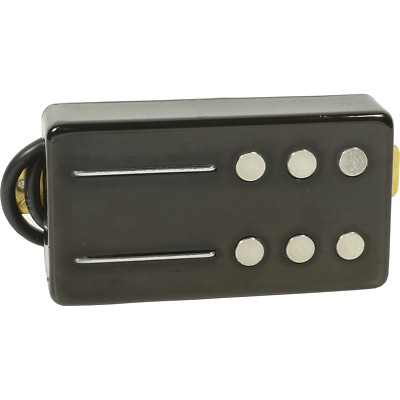 Pickup Humbucker Railhammer Chisel Ponte - Nero - Spedizione Gratuita