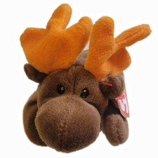Ty Chocolate The Moose Beanie Baby Plush Toy Excellent Condition Tag Errors Rare