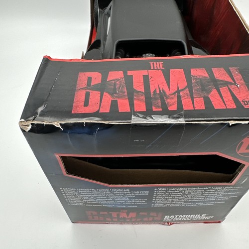 DC Comics The Batman Batmobile Remote Control Car 2022 Spin Master NEW - Picture 7 of 8