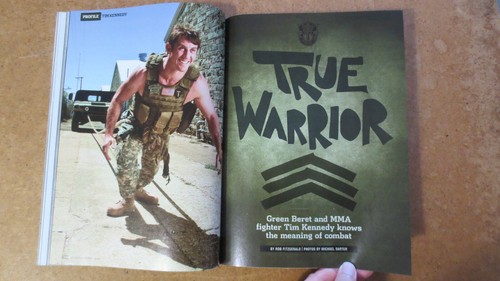 MUSCLE & Fitness magazine JAMES ELLIS - MMA Tim Kennedy - Brian Wiefering - Imagen 11 de 15