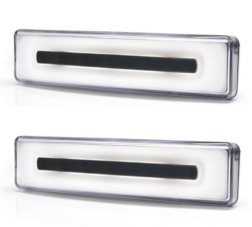 Luces LED de neón blancas para cabina delantera/techo SCANIA G,P,R,T 2x12-24V 2004-2015 - Imagen 2 de 11