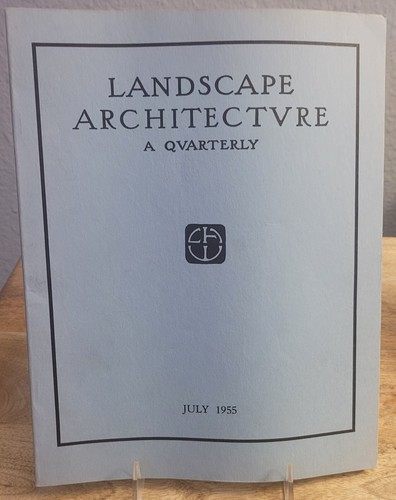Landscape Architecture Vol XLV October 1954 to July 1955 No. 1-4 Four Volumes - Picture 7 of 8