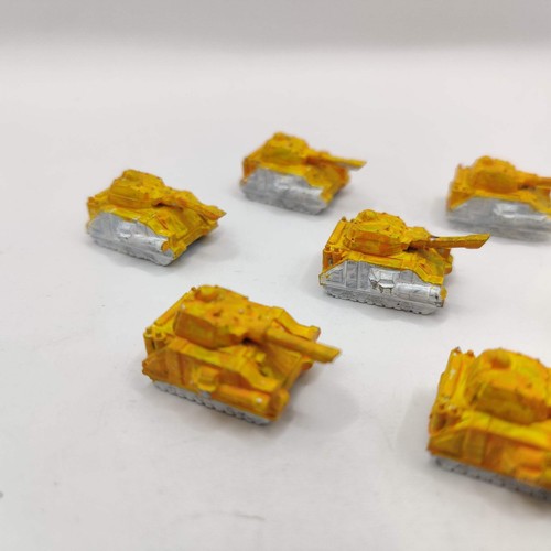 Warhammer Epic 40k Space Marine Predator Tanks x10 - Metal BA040 - Picture 2 of 8